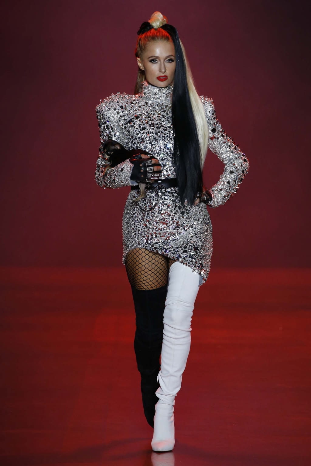 Fashion Week New York Spring/Summer 2019 look 14 from the The Blonds collection womenswear