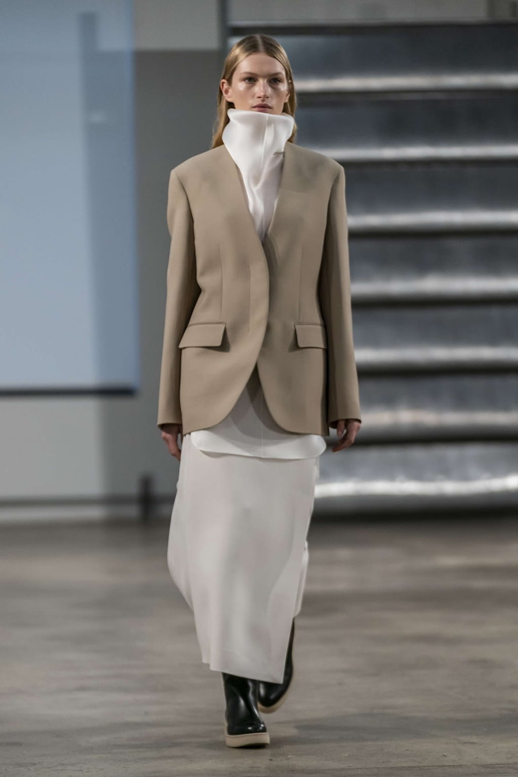 Fashion Week New York Fall/Winter 2019 look 1 from the The Row collection womenswear