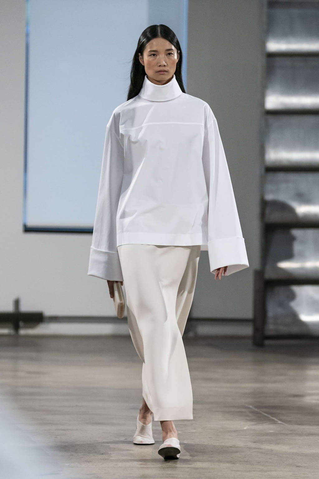 Fashion Week New York Fall/Winter 2019 look 12 from the The Row collection 女装