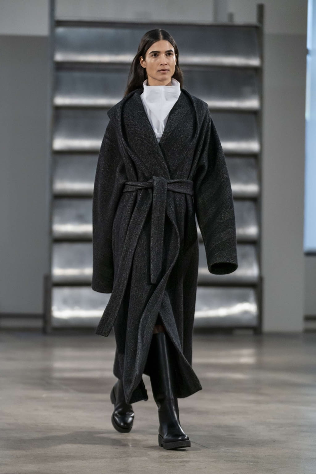 Fashion Week New York Fall/Winter 2019 look 13 from the The Row collection 女装