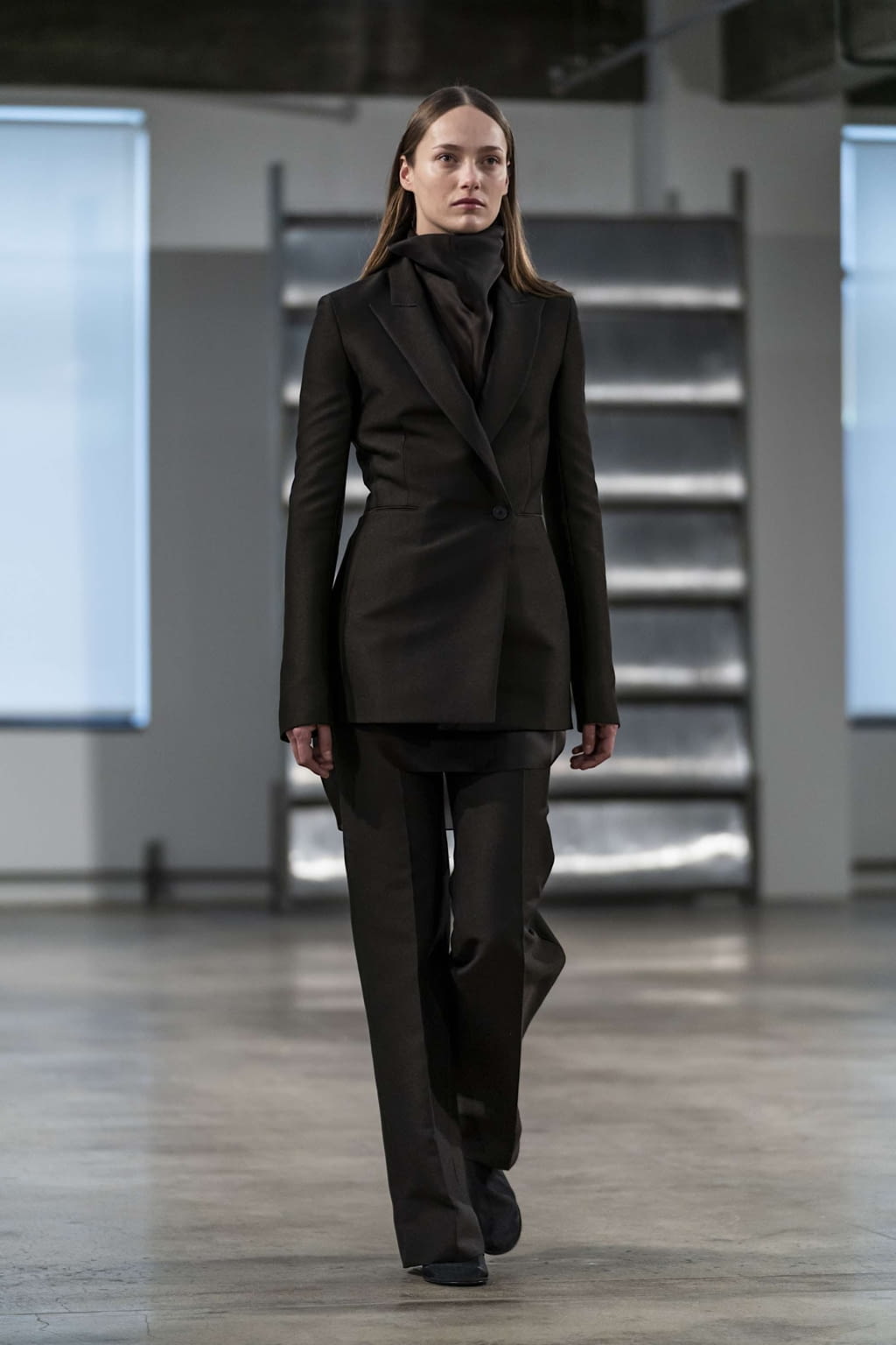 Fashion Week New York Fall/Winter 2019 look 19 from the The Row collection 女装