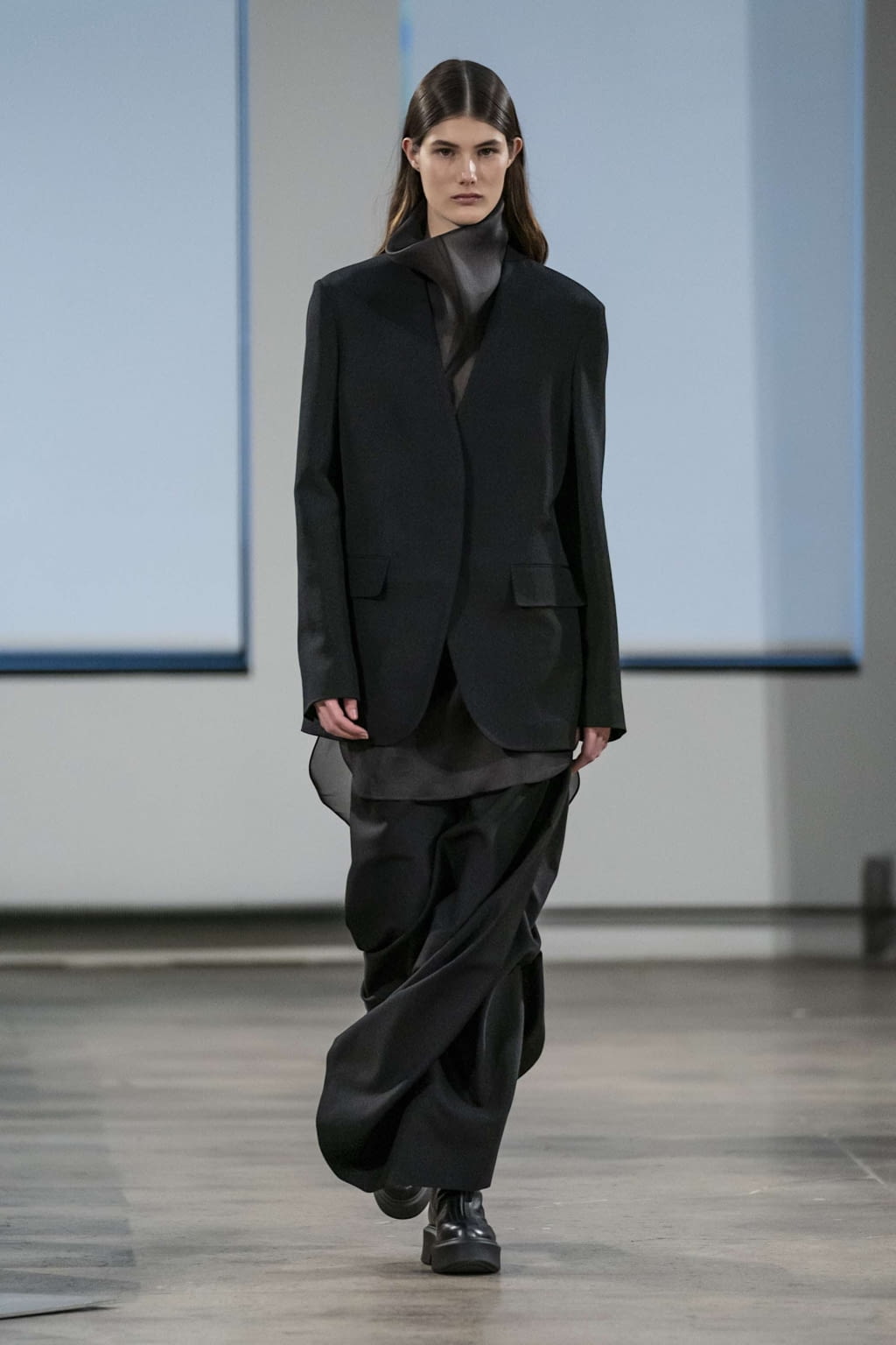 Fashion Week New York Fall/Winter 2019 look 32 from the The Row collection 女装
