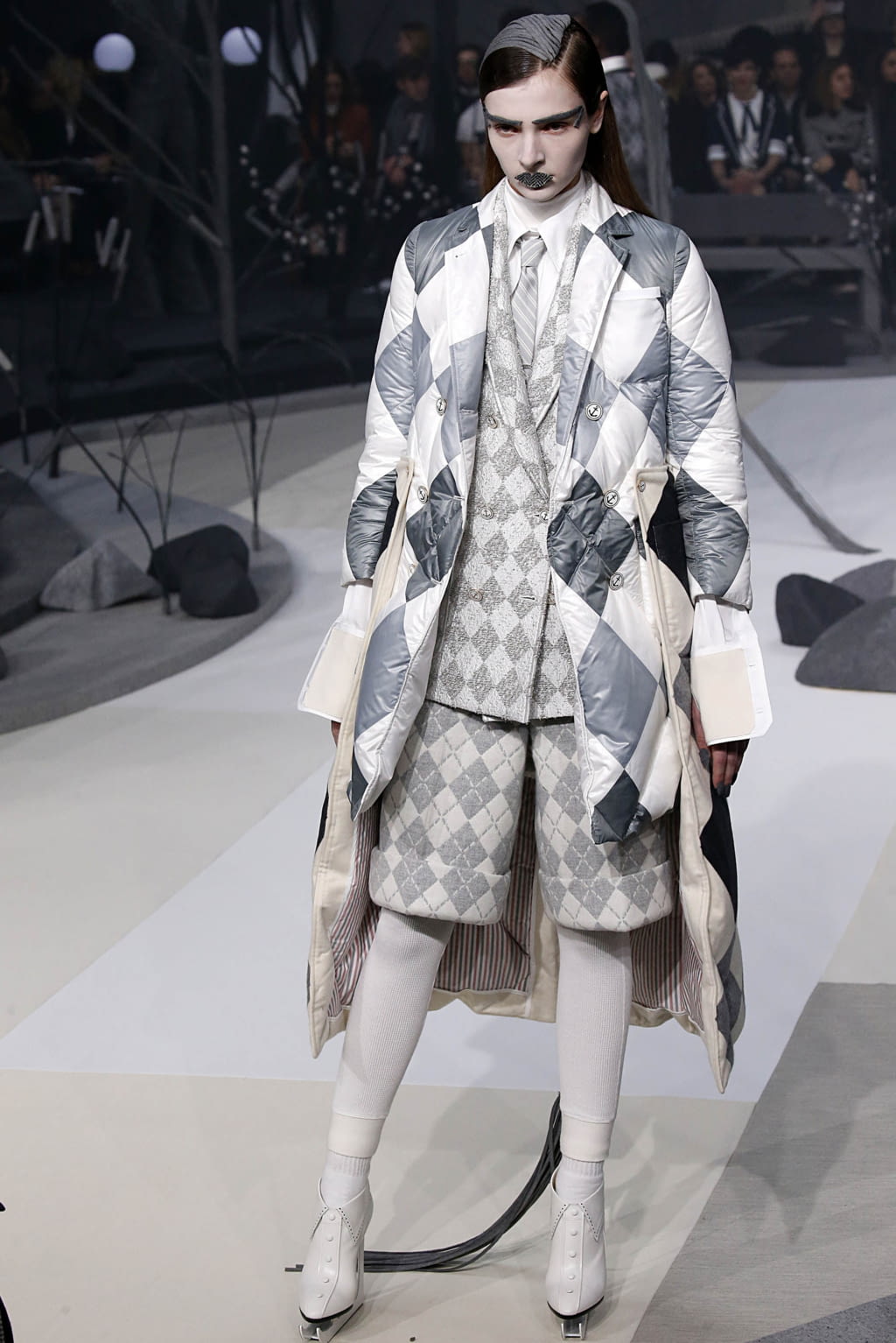 Fashion Week New York Fall/Winter 2017 look 11 from the Thom Browne collection womenswear