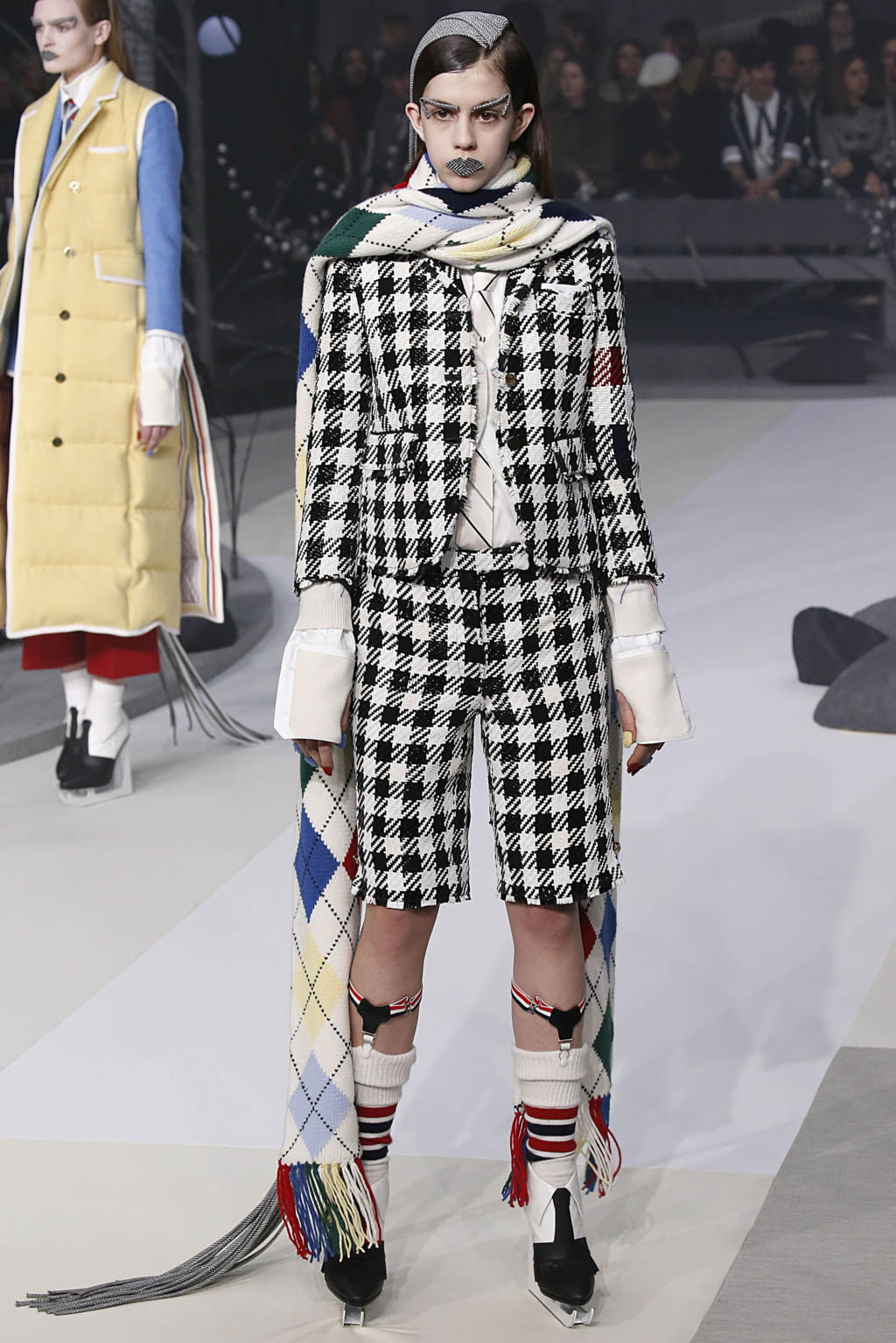 Fashion Week New York Fall/Winter 2017 look 25 from the Thom Browne collection 女装