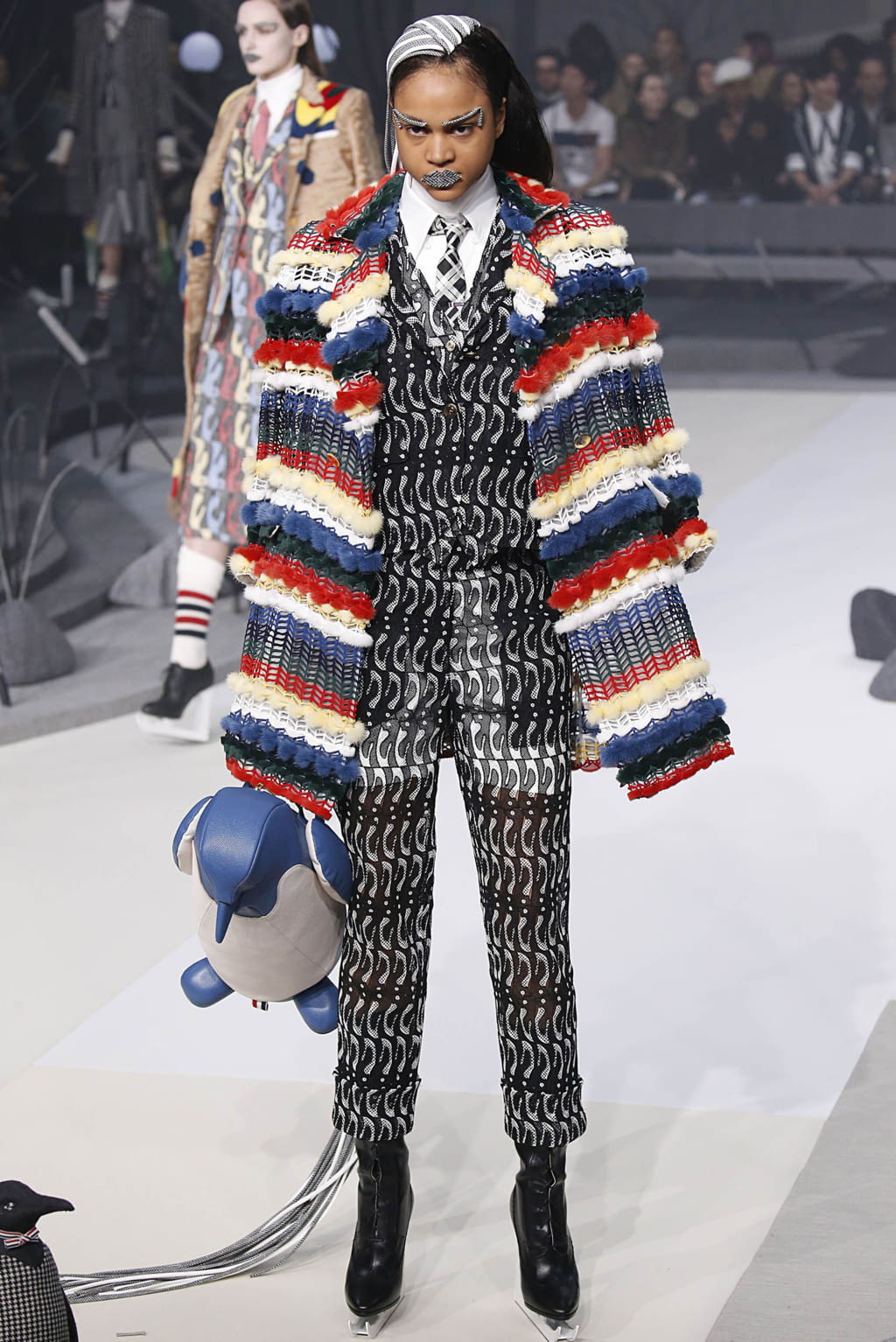 Fashion Week New York Fall/Winter 2017 look 35 from the Thom Browne collection womenswear
