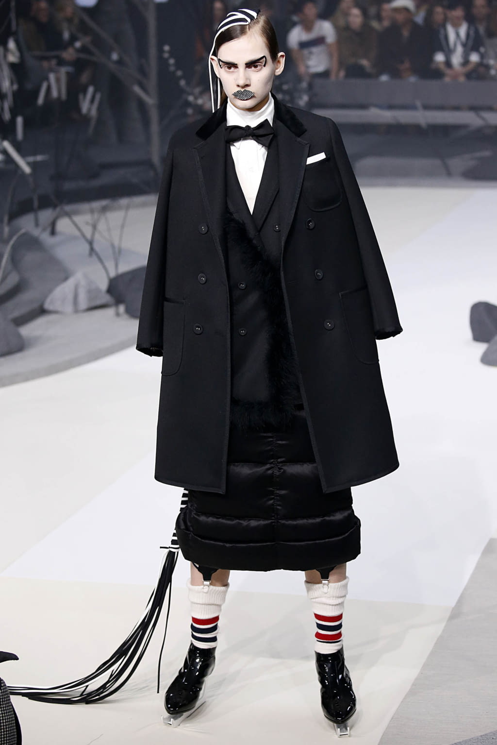 Fashion Week New York Fall/Winter 2017 look 46 from the Thom Browne collection womenswear