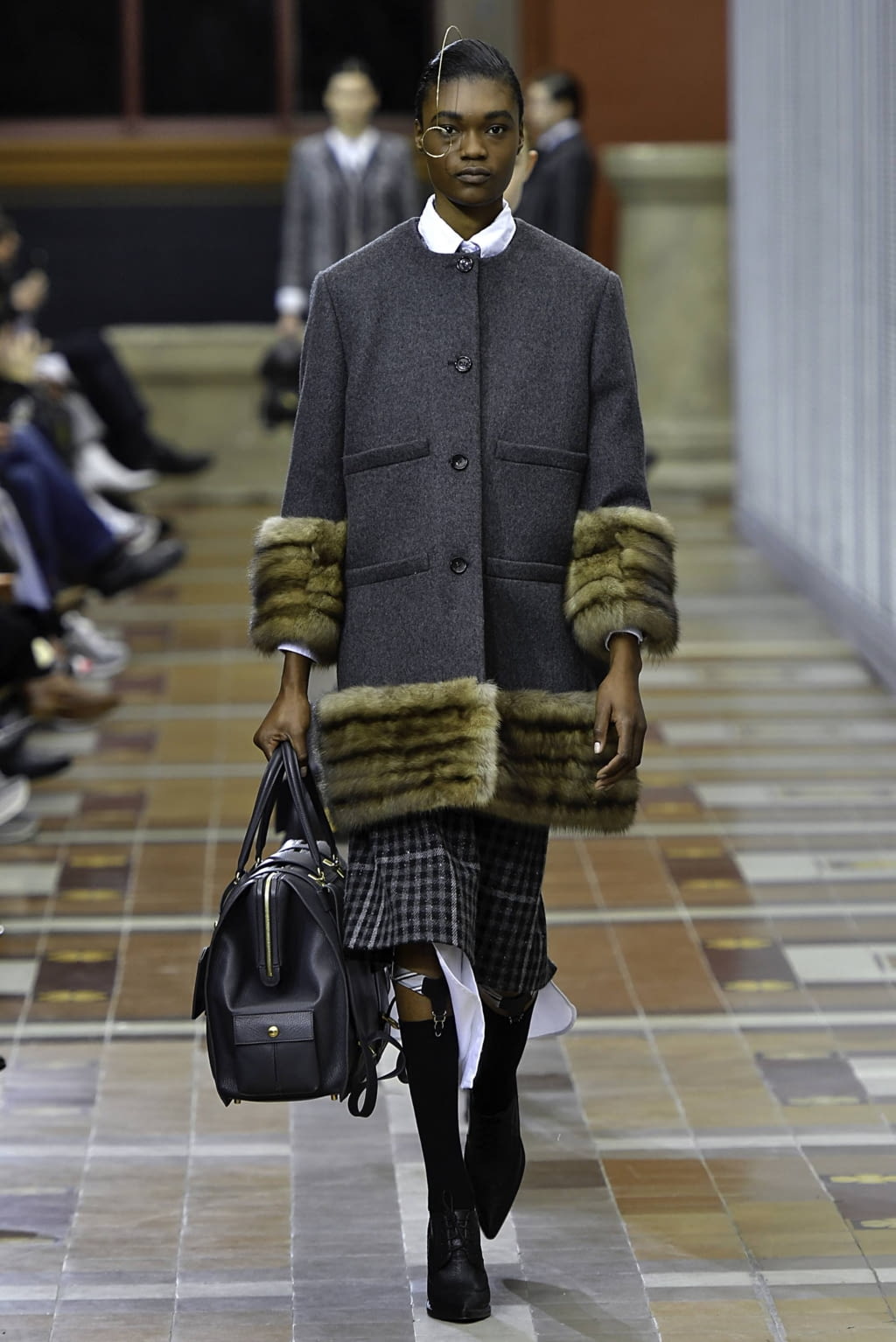 Fashion Week Paris Fall/Winter 2019 look 16 from the Thom Browne collection 女装