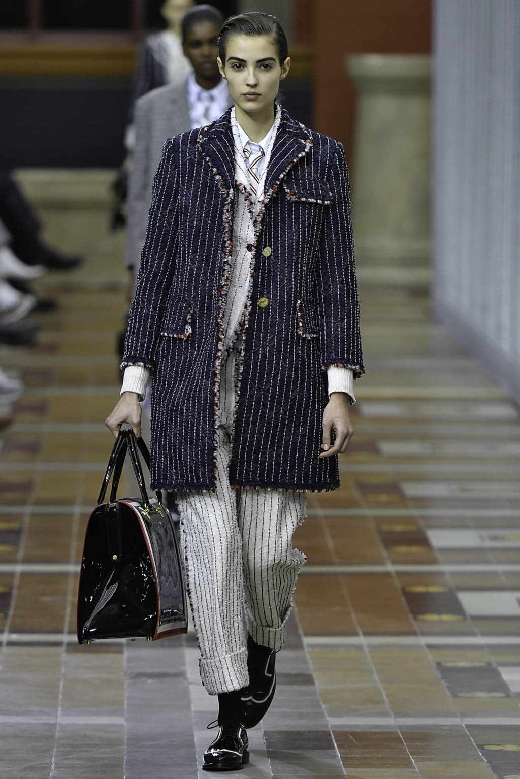 Fashion Week Paris Fall/Winter 2019 look 26 from the Thom Browne collection 女装