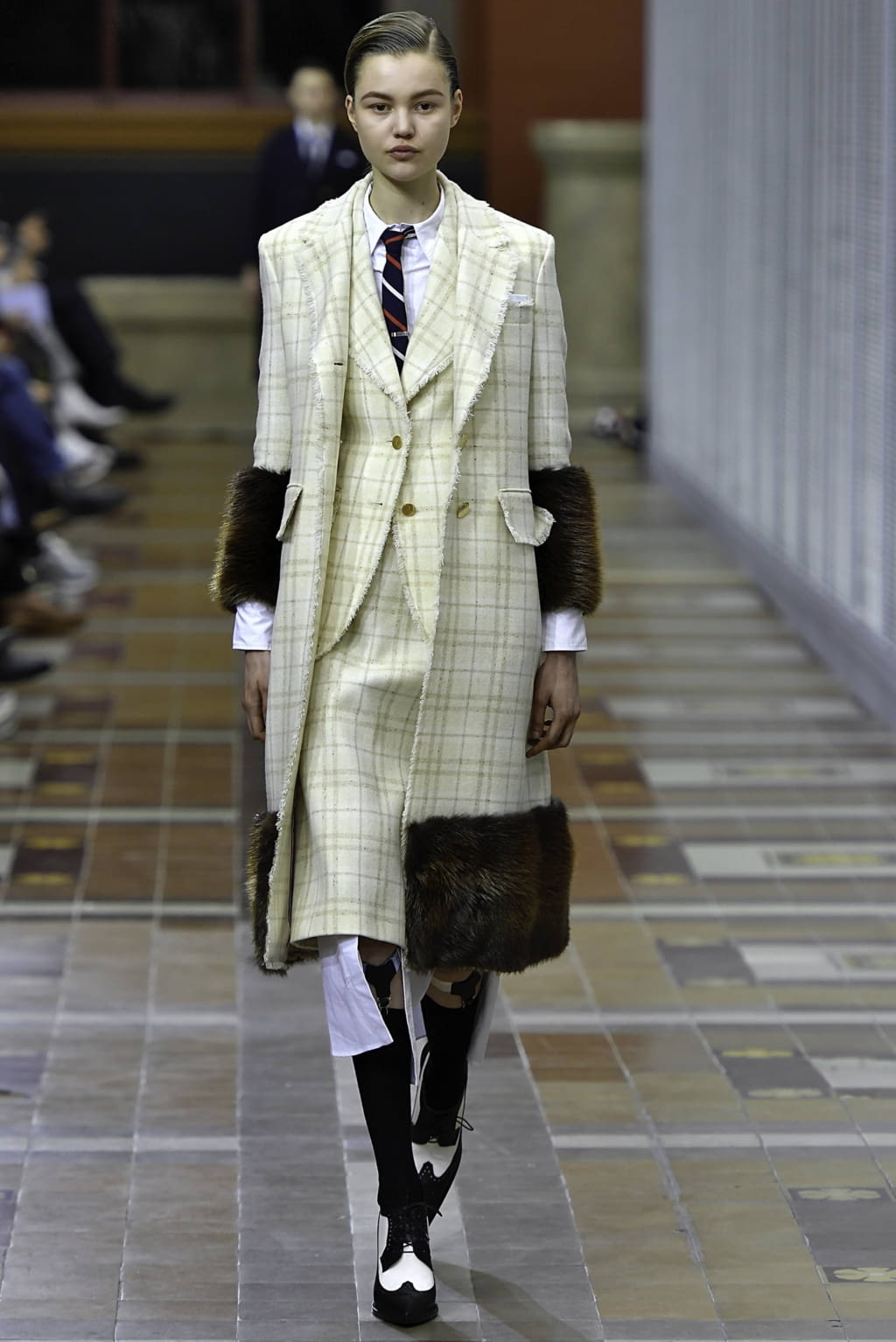 Fashion Week Paris Fall/Winter 2019 look 29 from the Thom Browne collection womenswear