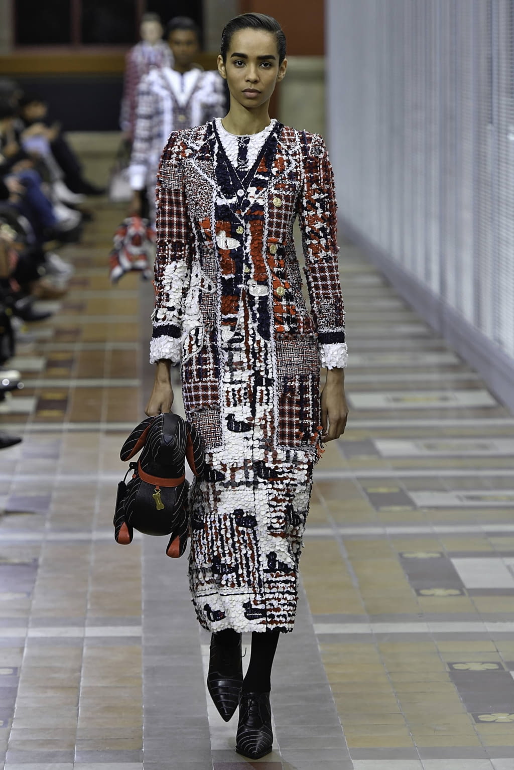 Fashion Week Paris Fall/Winter 2019 look 33 from the Thom Browne collection womenswear