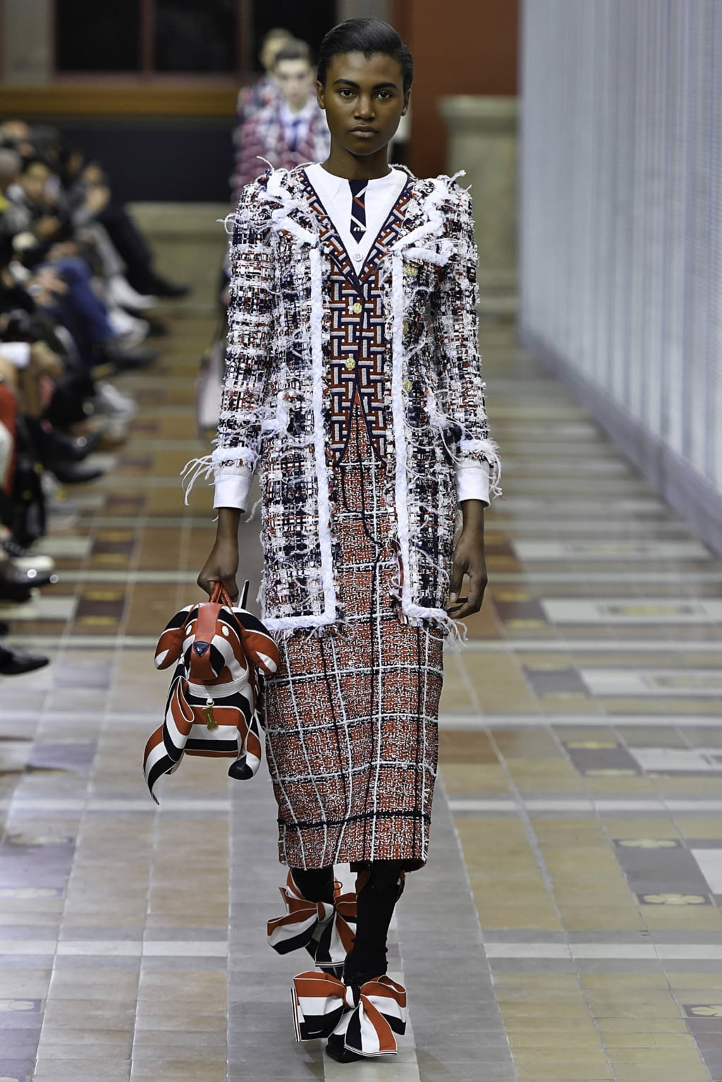 Fashion Week Paris Fall/Winter 2019 look 32 from the Thom Browne collection womenswear
