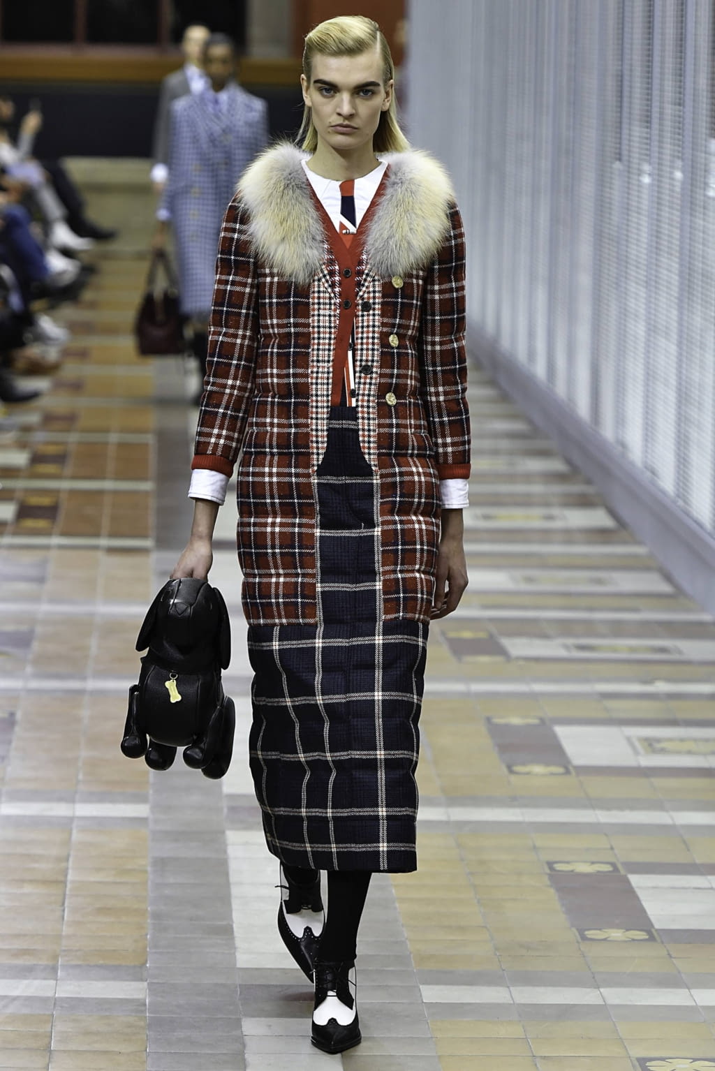 Fashion Week Paris Fall/Winter 2019 look 38 from the Thom Browne collection womenswear