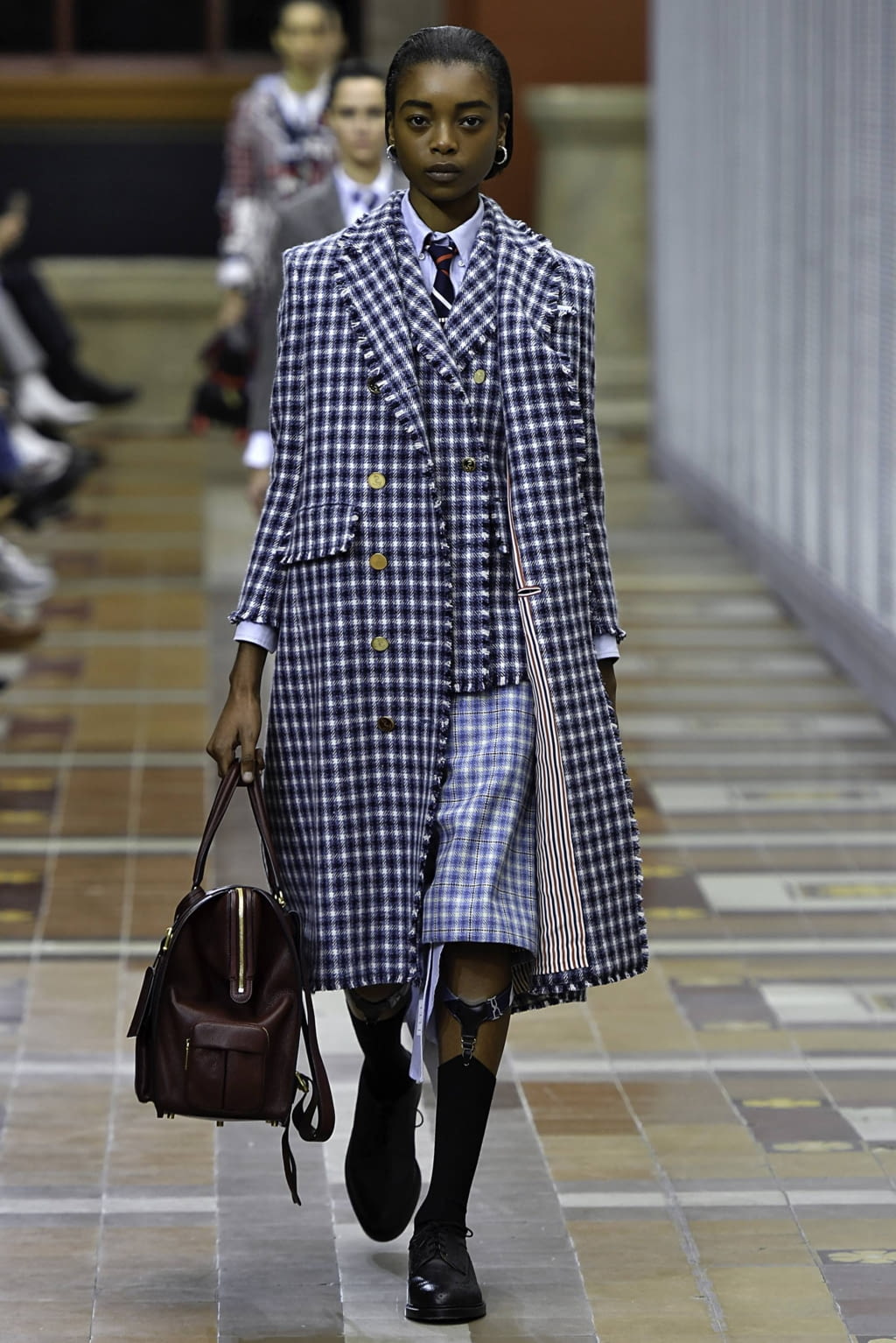 Fashion Week Paris Fall/Winter 2019 look 37 from the Thom Browne collection womenswear