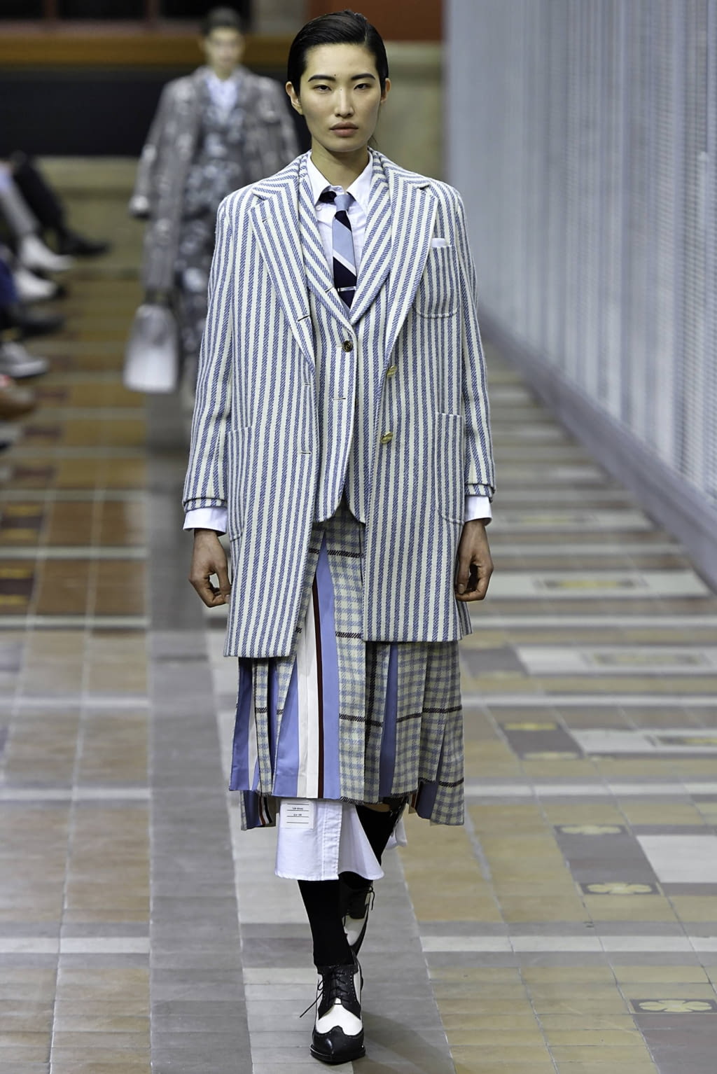 Fashion Week Paris Fall/Winter 2019 look 47 from the Thom Browne collection womenswear