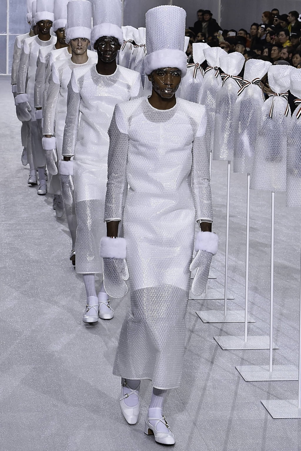 Fashion Week Paris Fall/Winter 2019 look 1 from the Thom Browne collection 男装