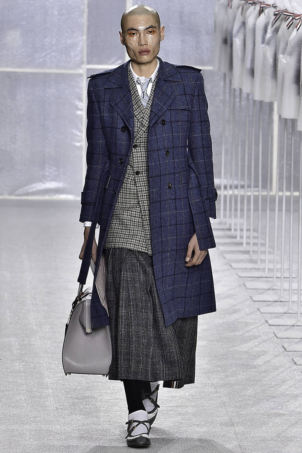 Fashion Week Paris Fall/Winter 2019 look 19 from the Thom Browne collection menswear