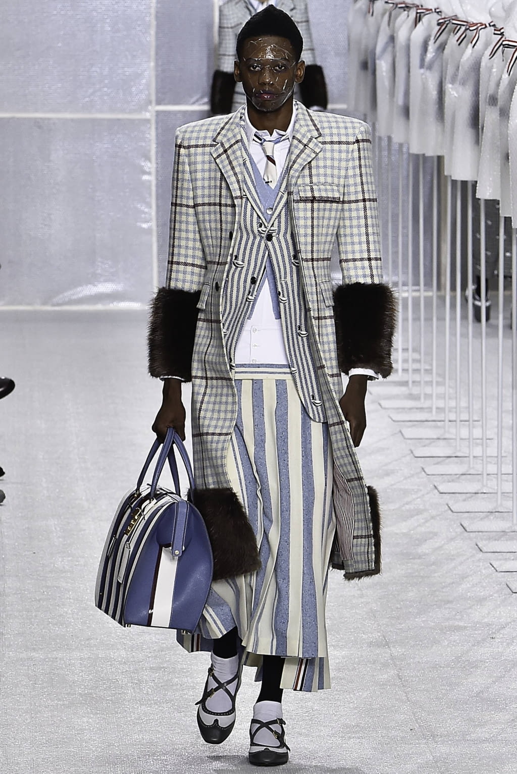 Fashion Week Paris Fall/Winter 2019 look 28 from the Thom Browne collection menswear