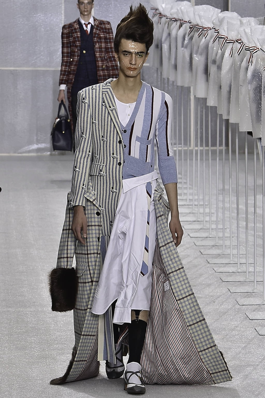 Fashion Week Paris Fall/Winter 2019 look 30 from the Thom Browne collection 男装
