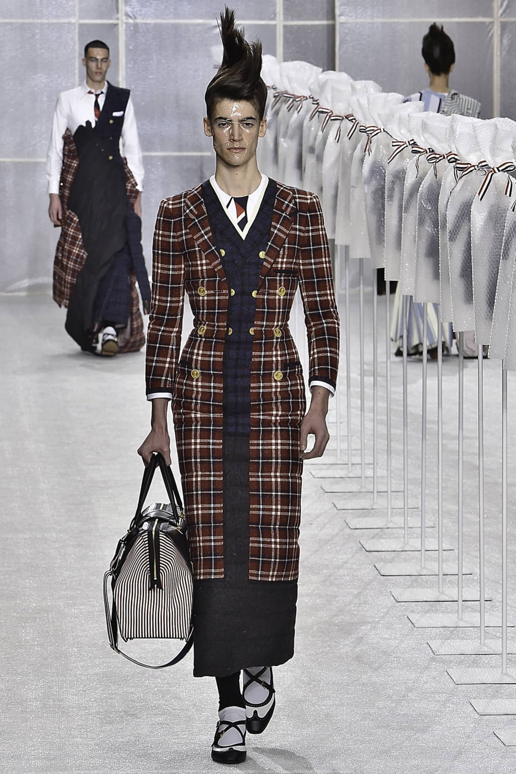 Fashion Week Paris Fall/Winter 2019 look 32 from the Thom Browne collection 男装