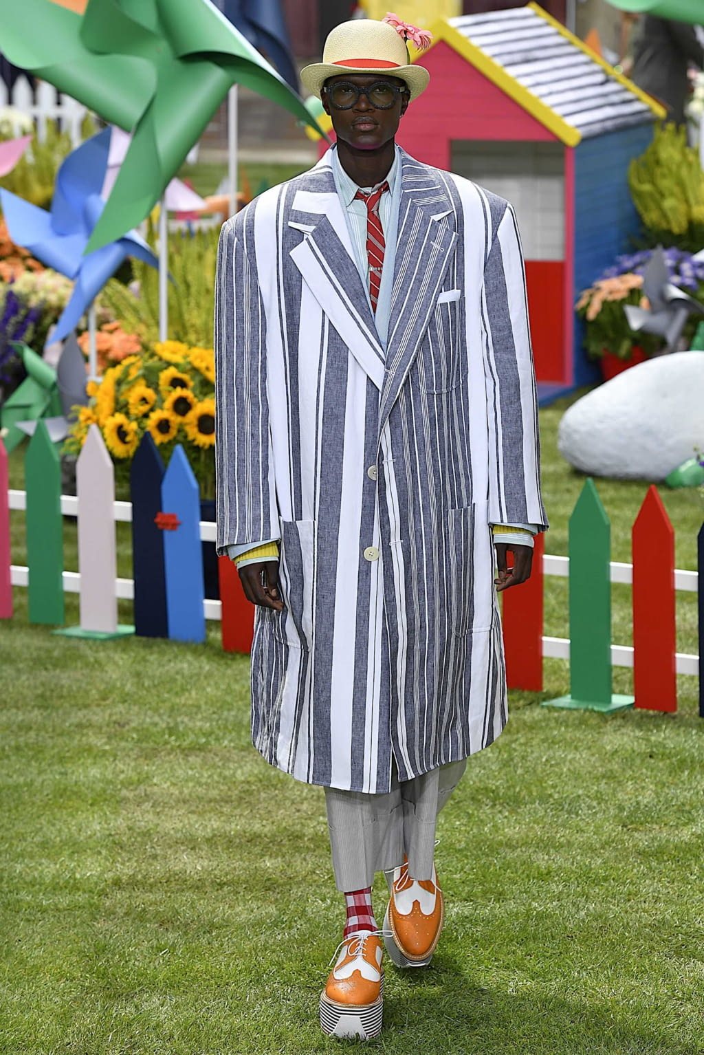Fashion Week Paris Spring/Summer 2019 look 3 from the Thom Browne collection 男装