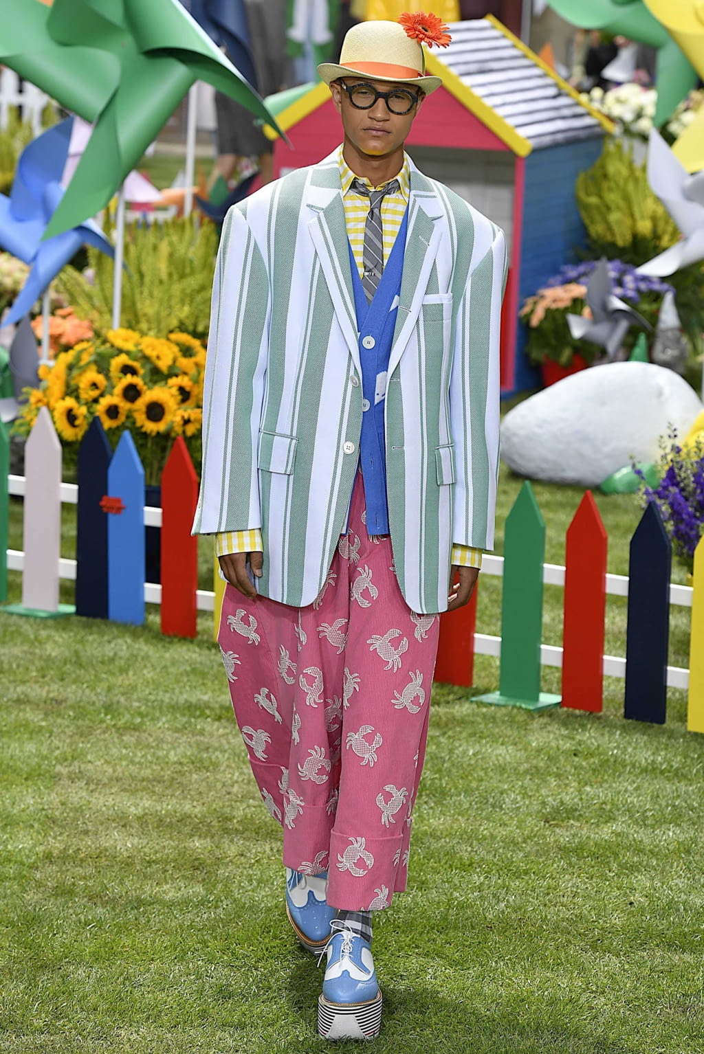 Fashion Week Paris Spring/Summer 2019 look 9 from the Thom Browne collection 男装
