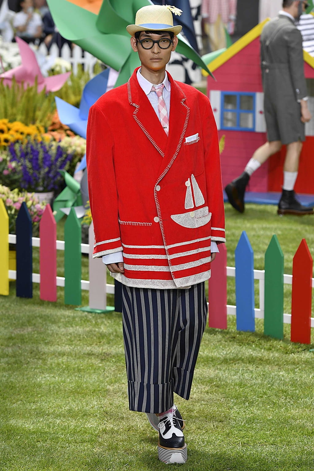 Fashion Week Paris Spring/Summer 2019 look 15 from the Thom Browne collection 男装