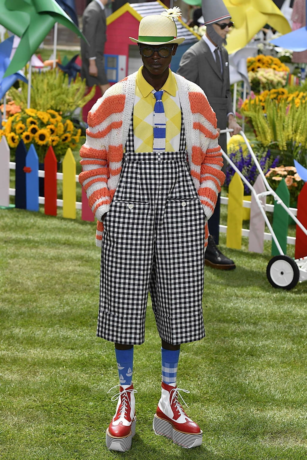 Fashion Week Paris Spring/Summer 2019 look 26 from the Thom Browne collection 男装