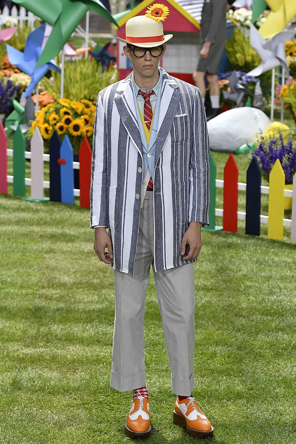 Fashion Week Paris Spring/Summer 2019 look 33 from the Thom Browne collection 男装