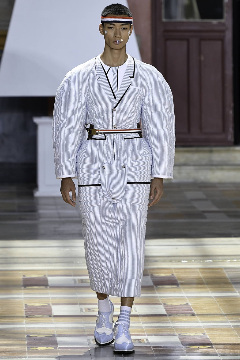 Fashion Week Paris Spring/Summer 2020 look 28 from the Thom Browne collection menswear