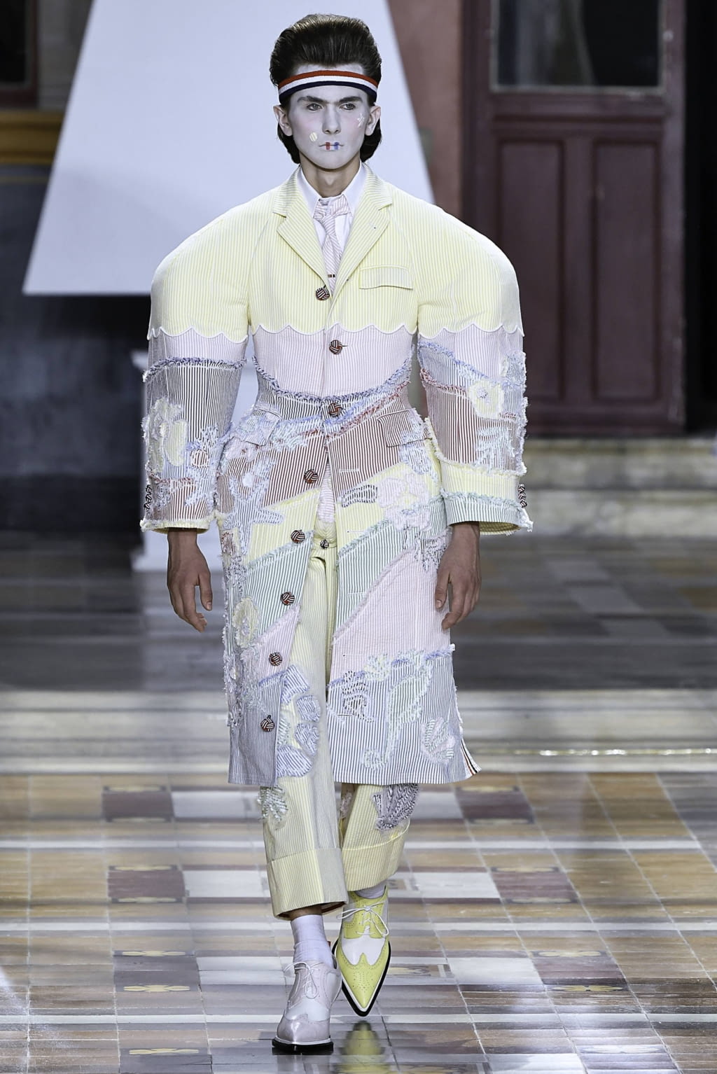 Fashion Week Paris Spring/Summer 2020 look 36 from the Thom Browne collection 男装
