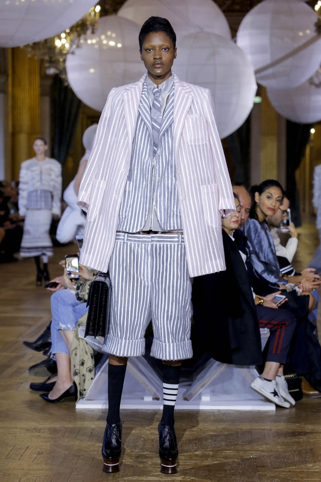 Fashion Week Paris Spring/Summer 2018 look 5 from the Thom Browne collection womenswear