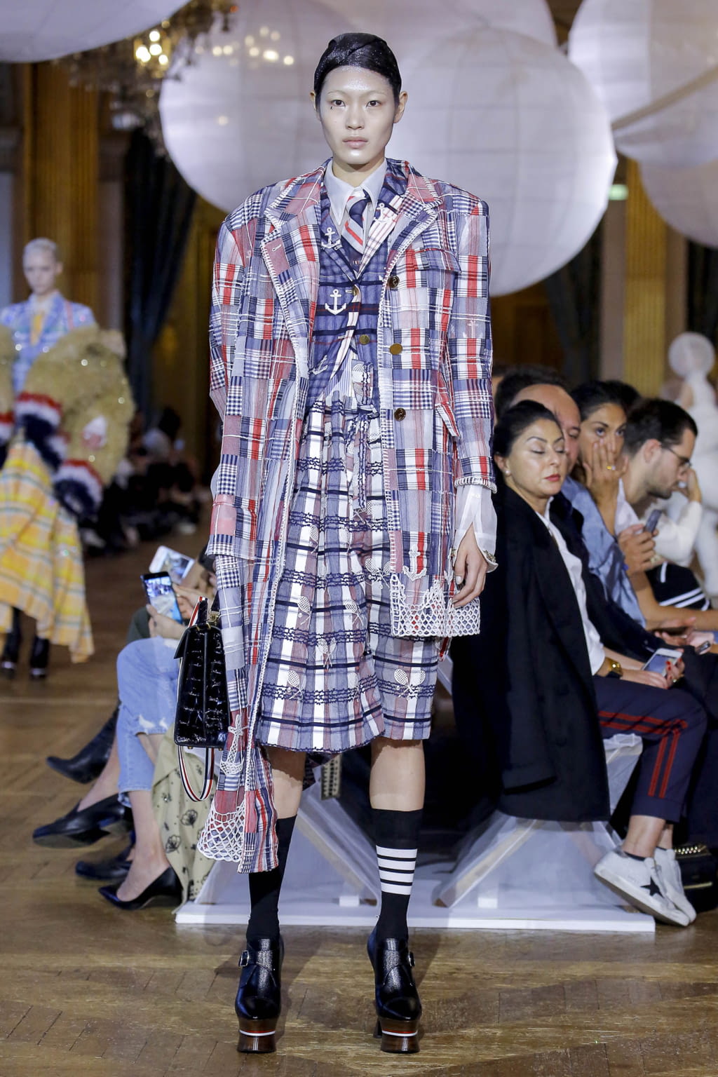Fashion Week Paris Spring/Summer 2018 look 21 from the Thom Browne collection womenswear
