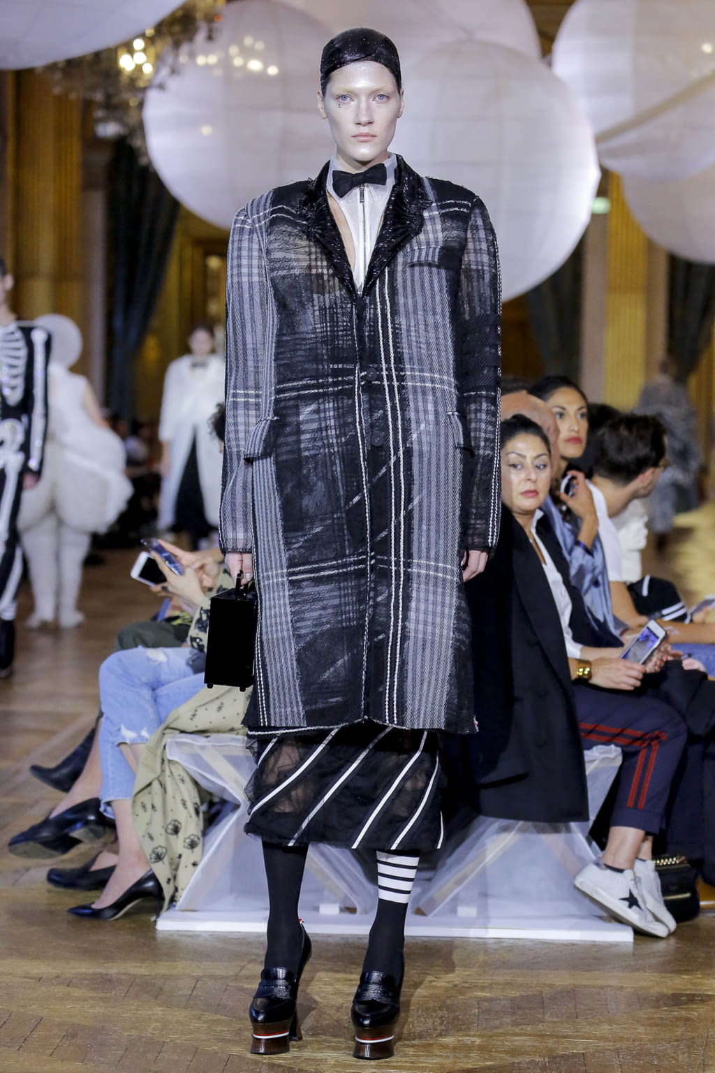 Fashion Week Paris Spring/Summer 2018 look 30 from the Thom Browne collection womenswear