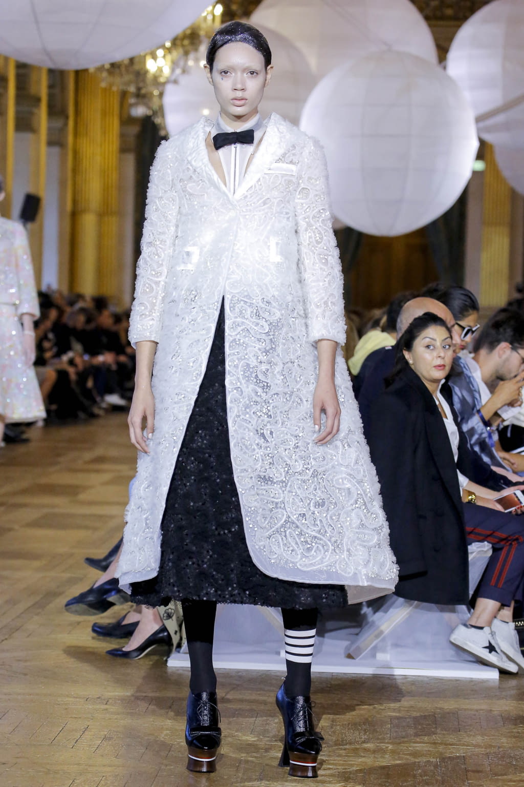Fashion Week Paris Spring/Summer 2018 look 32 from the Thom Browne collection womenswear
