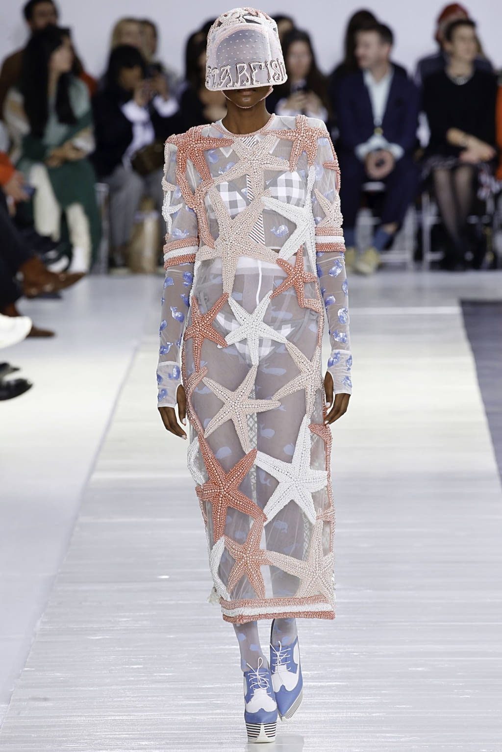 Fashion Week Paris Spring/Summer 2019 look 2 from the Thom Browne collection womenswear
