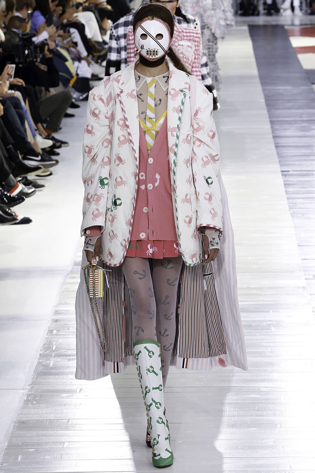 Fashion Week Paris Spring/Summer 2019 look 11 from the Thom Browne collection 女装