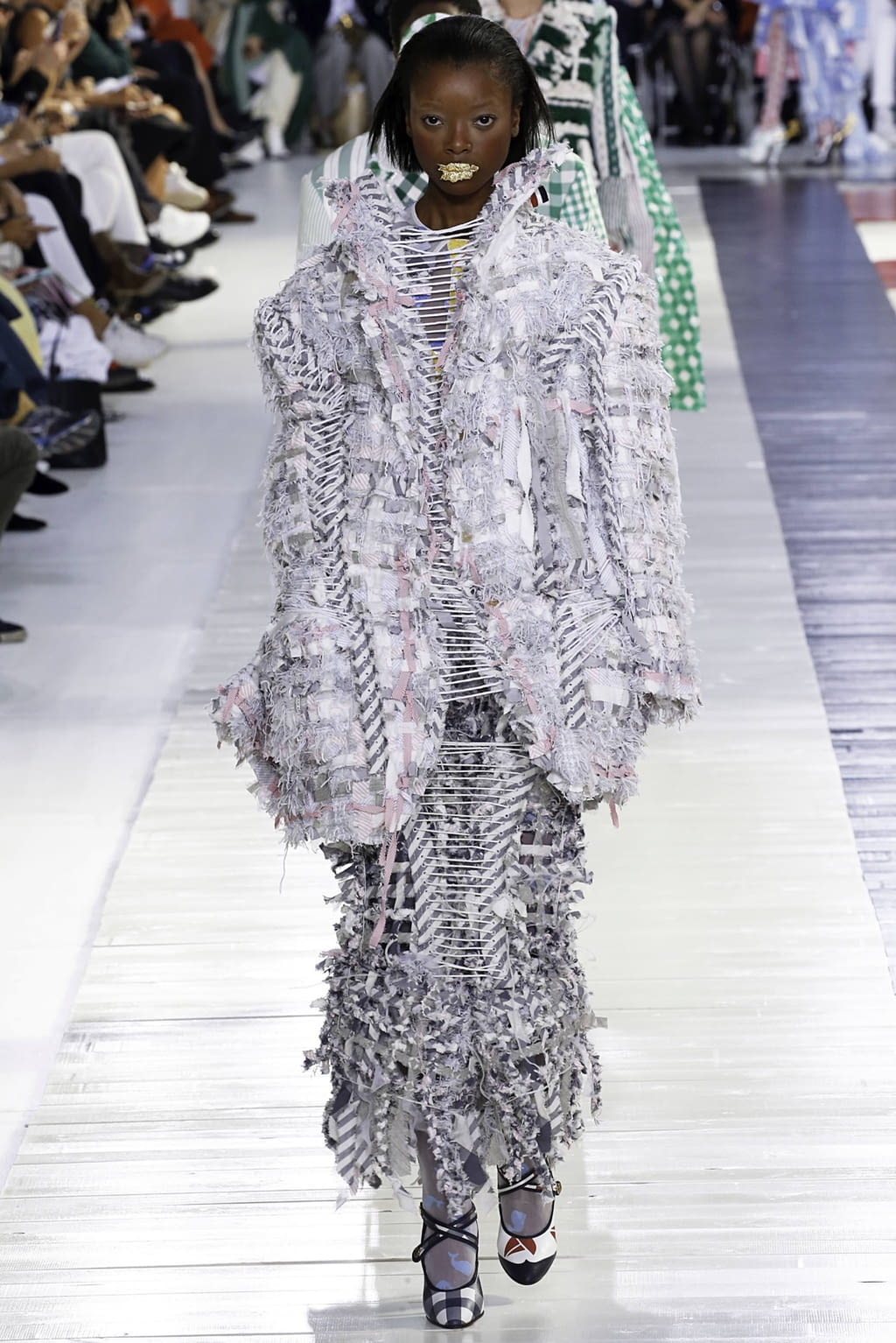 Fashion Week Paris Spring/Summer 2019 look 14 from the Thom Browne collection womenswear