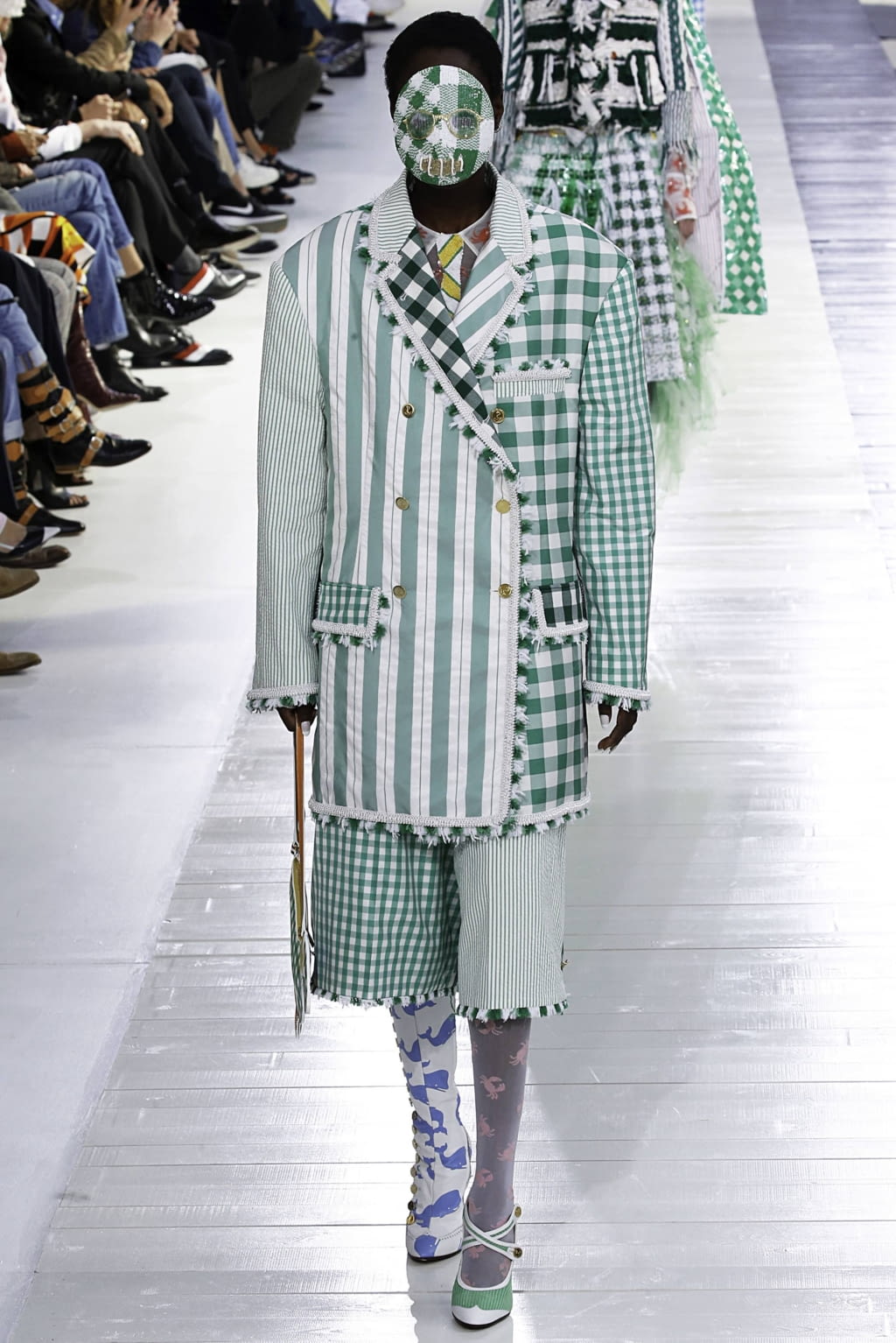 Fashion Week Paris Spring/Summer 2019 look 15 from the Thom Browne collection womenswear