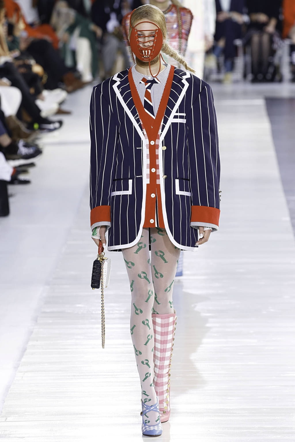 Fashion Week Paris Spring/Summer 2019 look 29 from the Thom Browne collection 女装