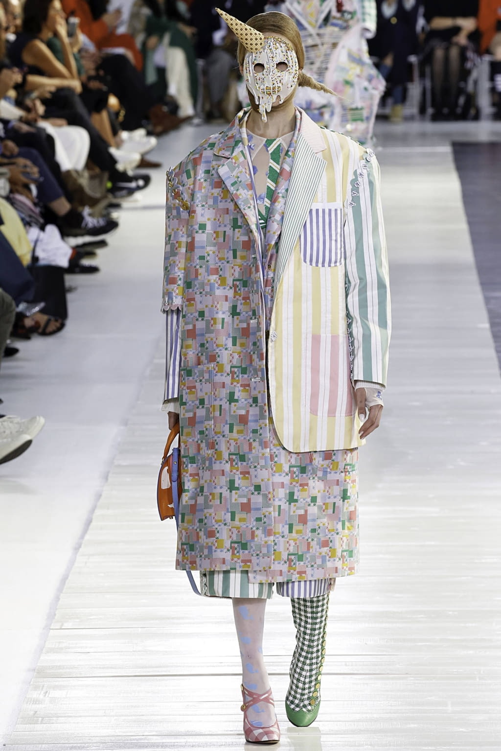 Fashion Week Paris Spring/Summer 2019 look 31 from the Thom Browne collection 女装