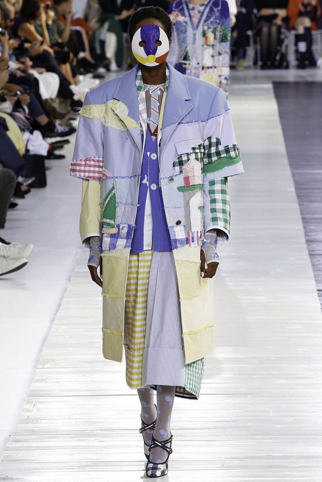 Fashion Week Paris Spring/Summer 2019 look 33 from the Thom Browne collection 女装