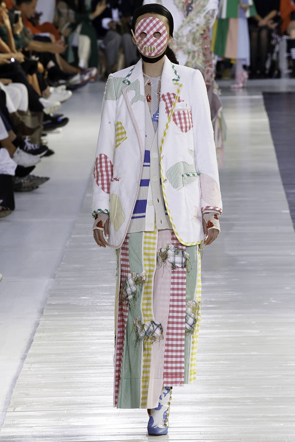 Fashion Week Paris Spring/Summer 2019 look 35 from the Thom Browne collection 女装