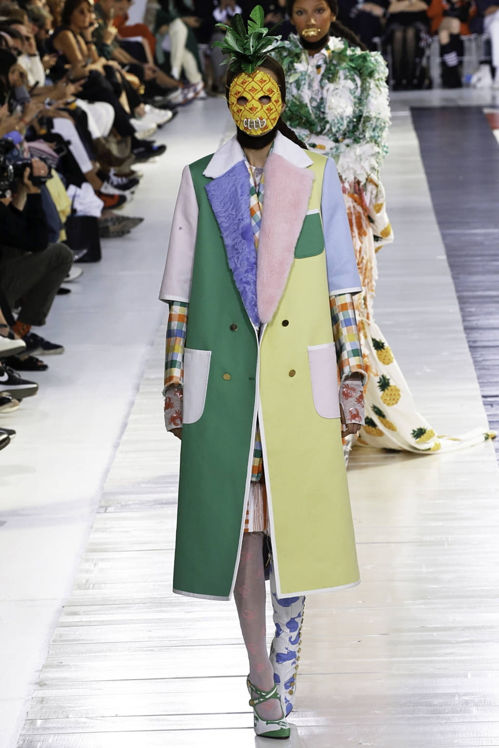 Fashion Week Paris Spring/Summer 2019 look 39 from the Thom Browne collection womenswear