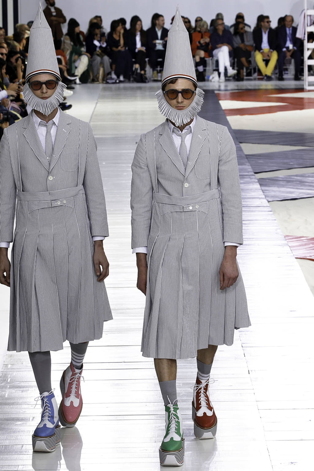 Fashion Week Paris Spring/Summer 2019 look 43 from the Thom Browne collection womenswear