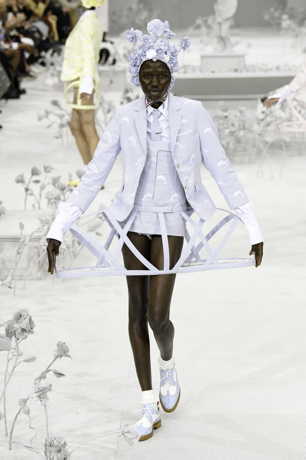 Fashion Week Paris Spring/Summer 2020 look 7 from the Thom Browne collection womenswear