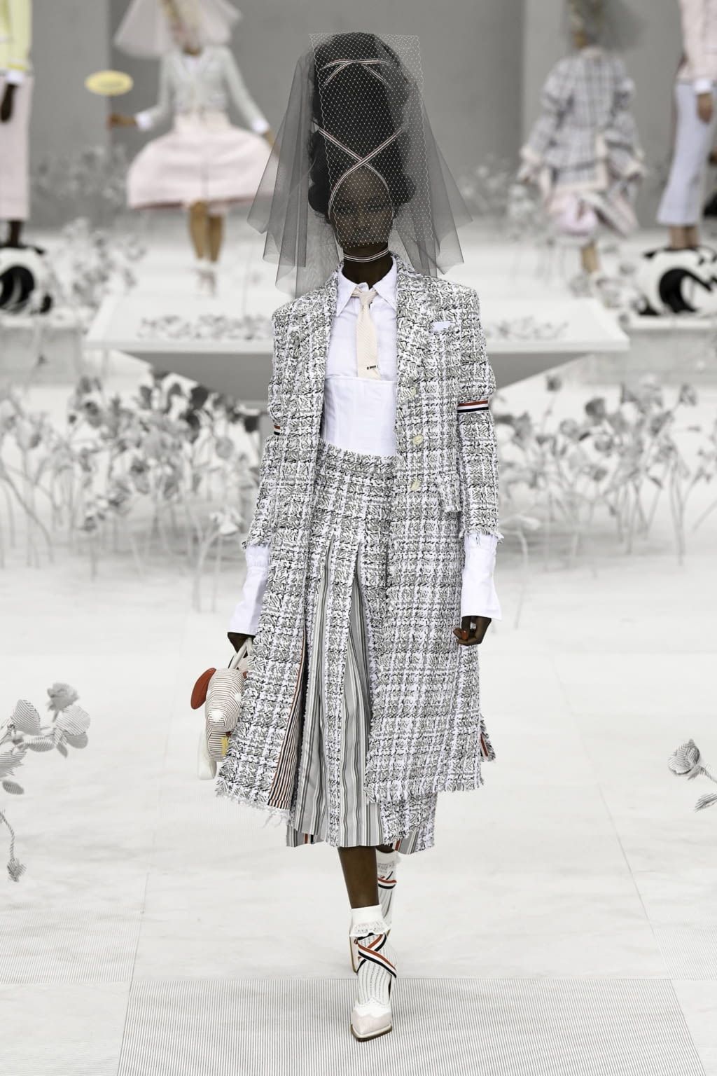 Fashion Week Paris Spring/Summer 2020 look 14 from the Thom Browne collection womenswear