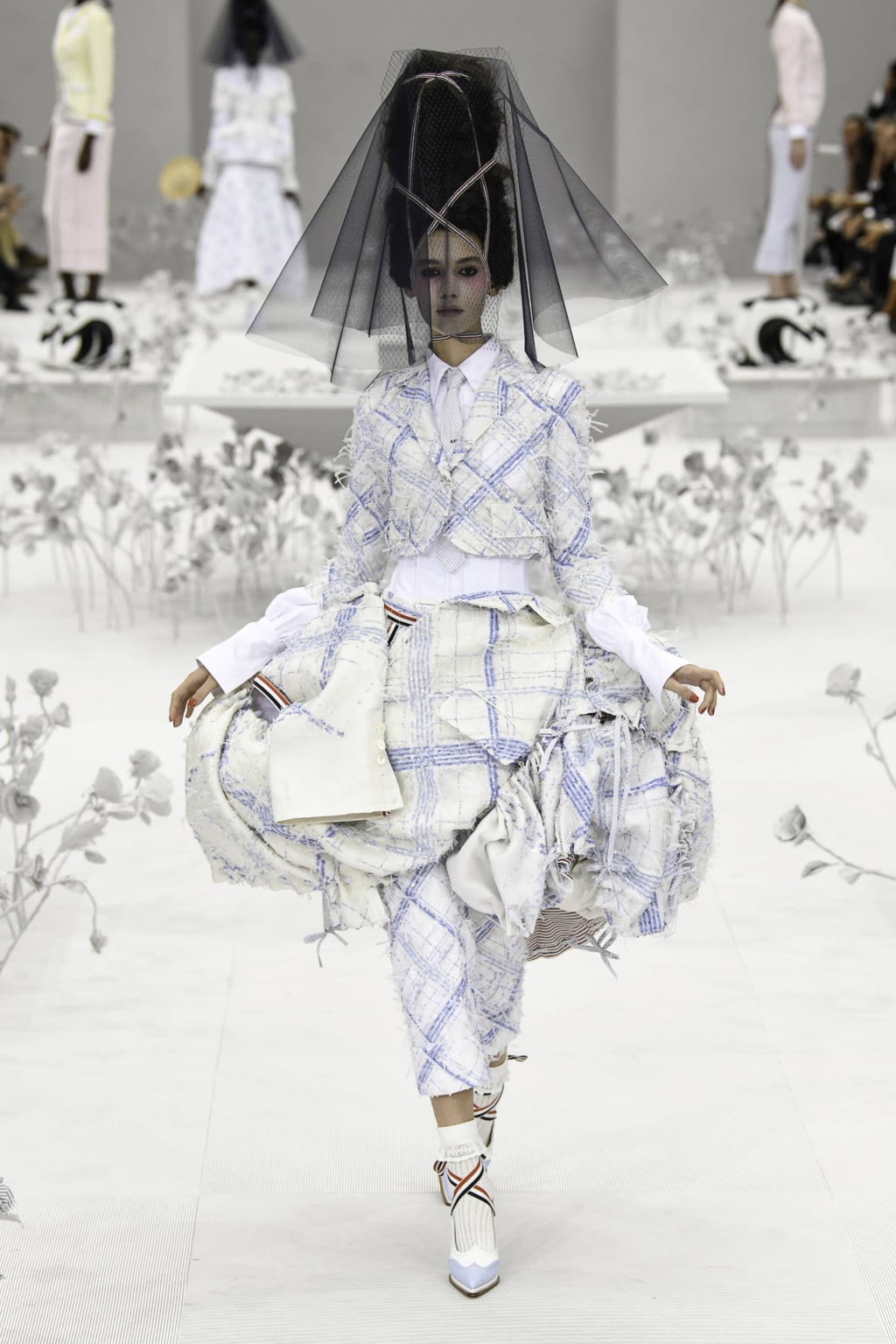 Fashion Week Paris Spring/Summer 2020 look 20 from the Thom Browne collection womenswear
