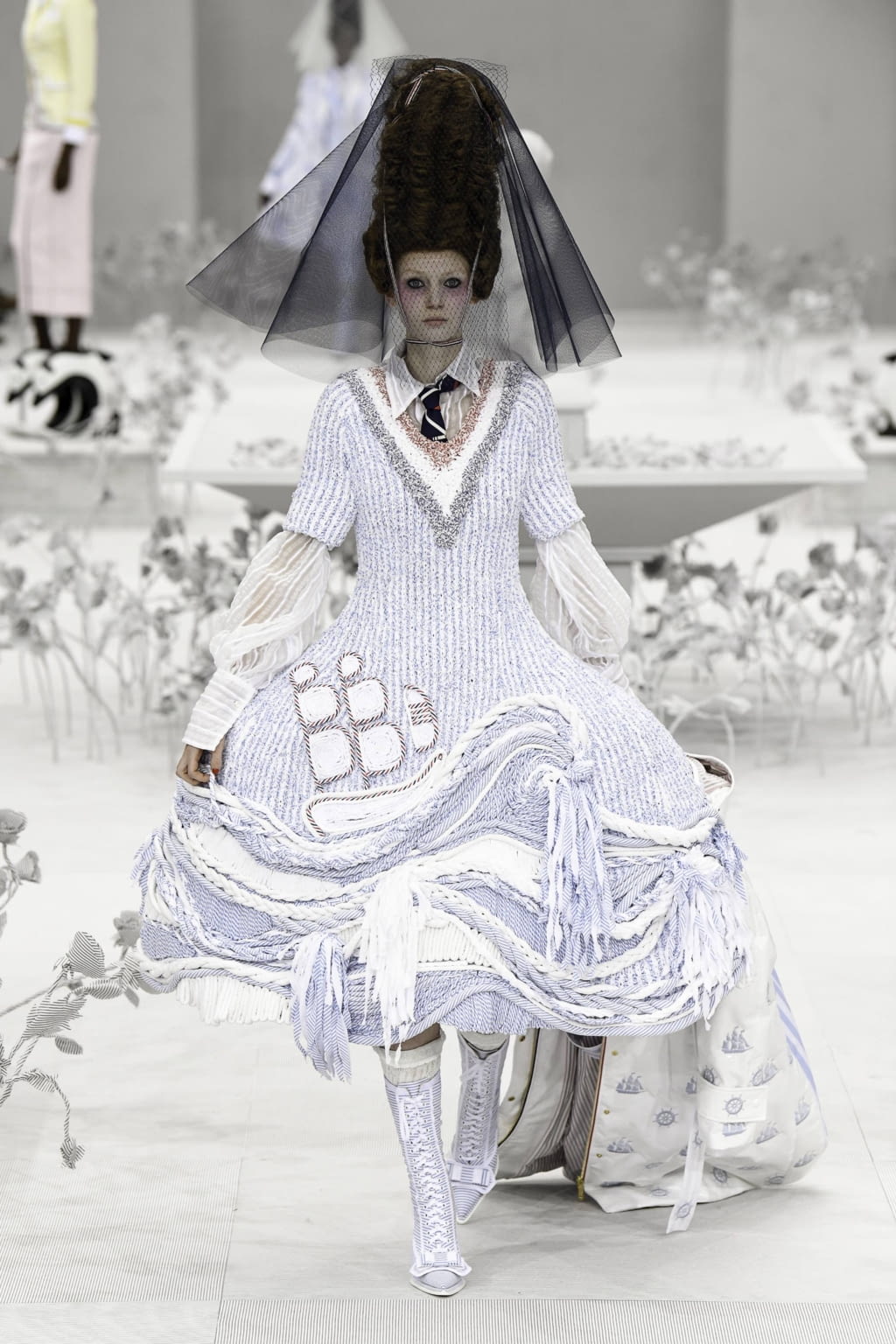 Fashion Week Paris Spring/Summer 2020 look 22 from the Thom Browne collection 女装