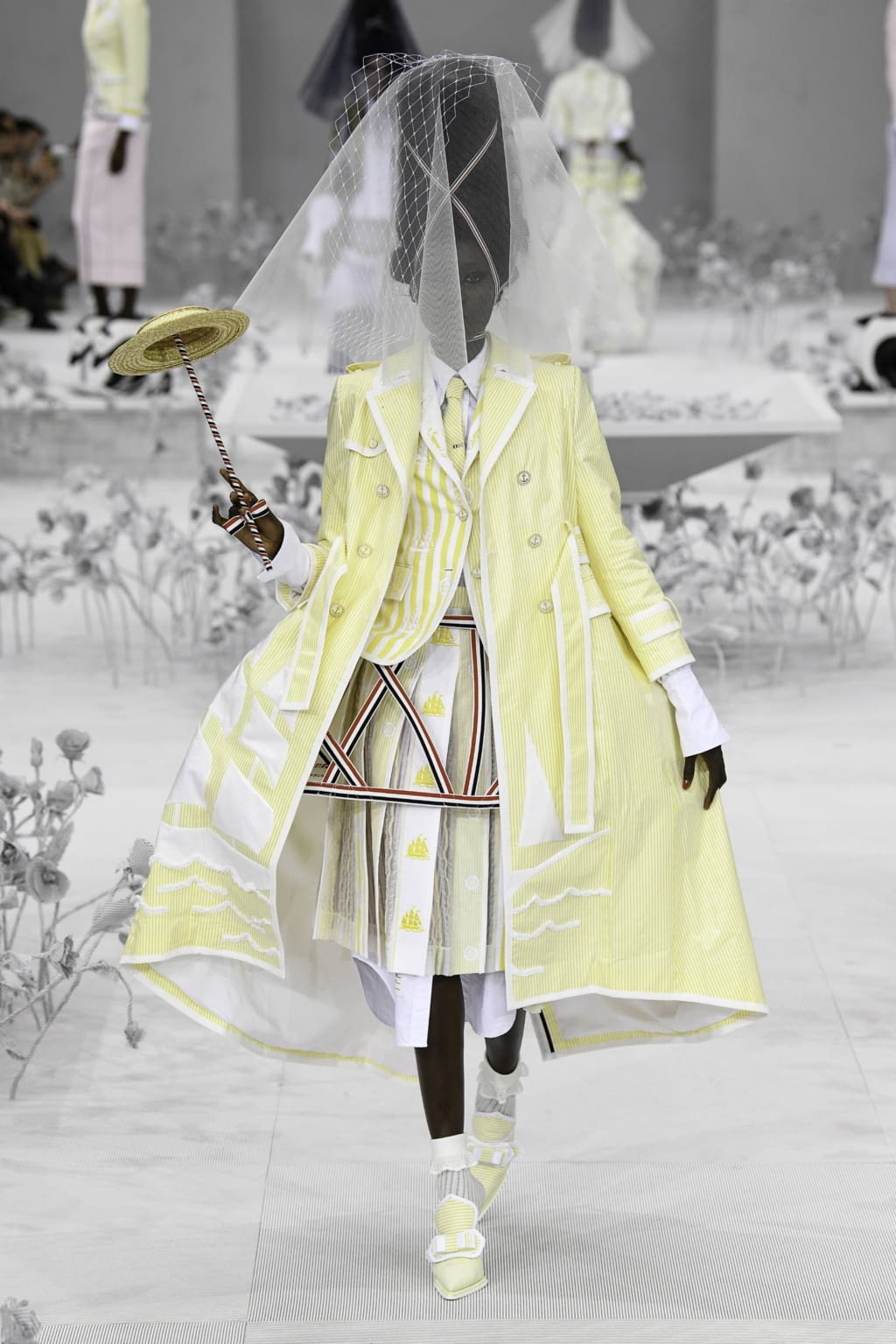 Fashion Week Paris Spring/Summer 2020 look 29 from the Thom Browne collection 女装