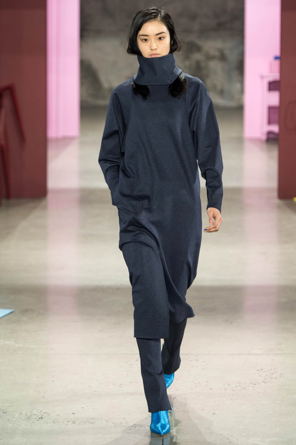 Fashion Week New York Fall/Winter 2017 look 10 from the Tibi collection 女装